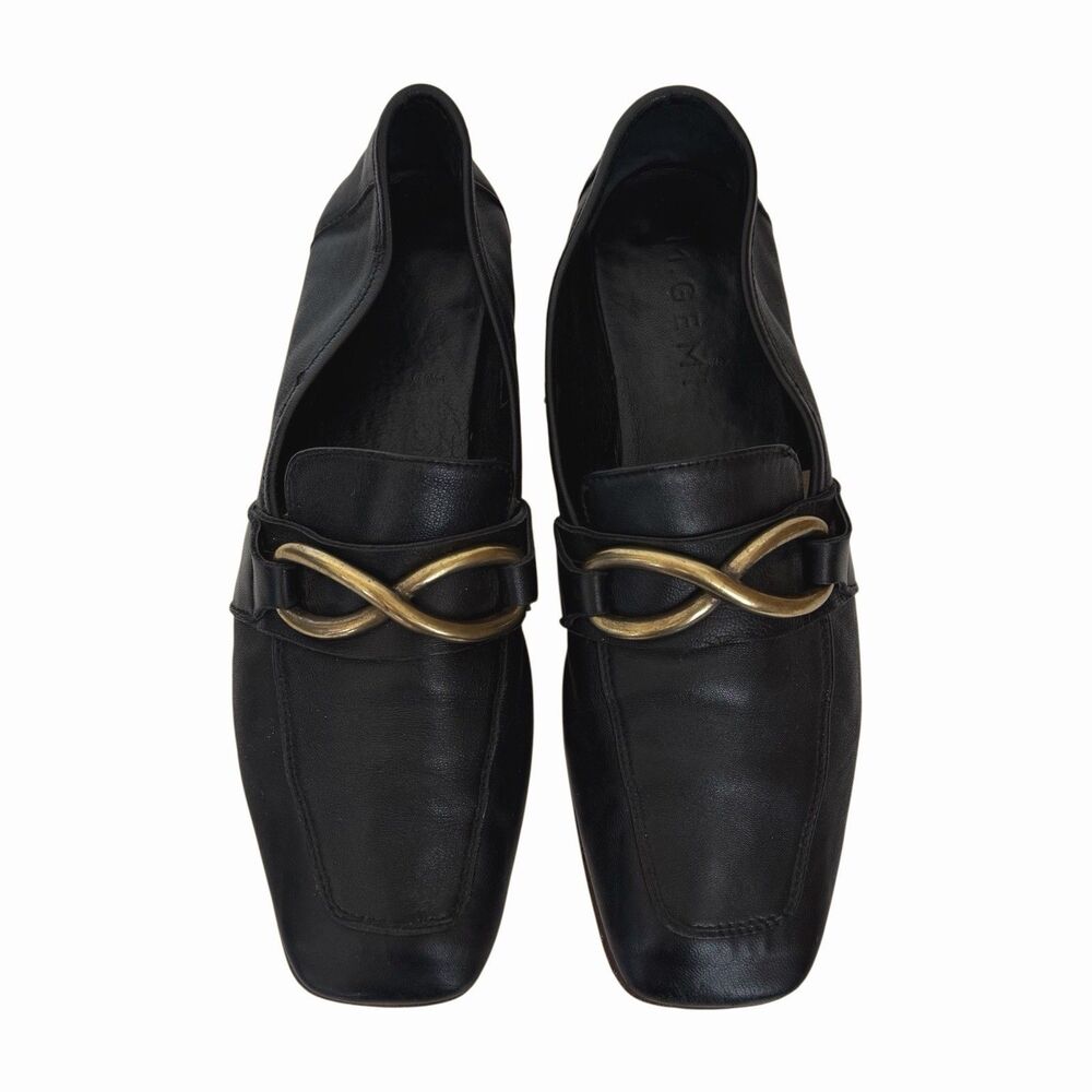 M. Gemi Silvia Infinity Loafers 6.5 Supple Leather Preppy Old Money Quiet Luxury